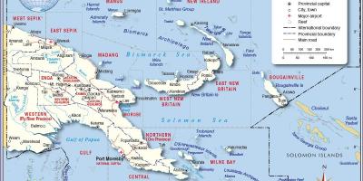 Карта тарі Папуа-Нова Гвінея 